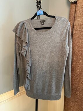 Halogen Grey Crewneck Sweater